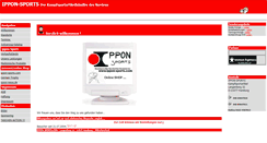 Desktop Screenshot of ippon-sports.com
